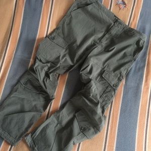 Urban Outfitters girls olive green fatigues